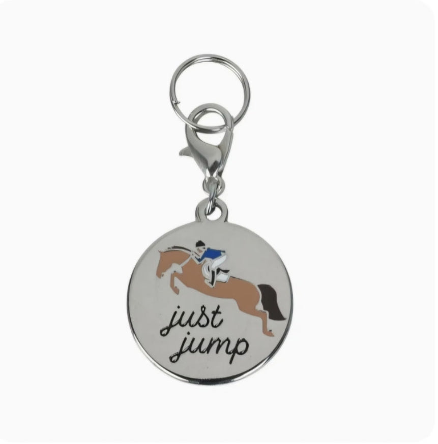 Jumping Horse Key Chain