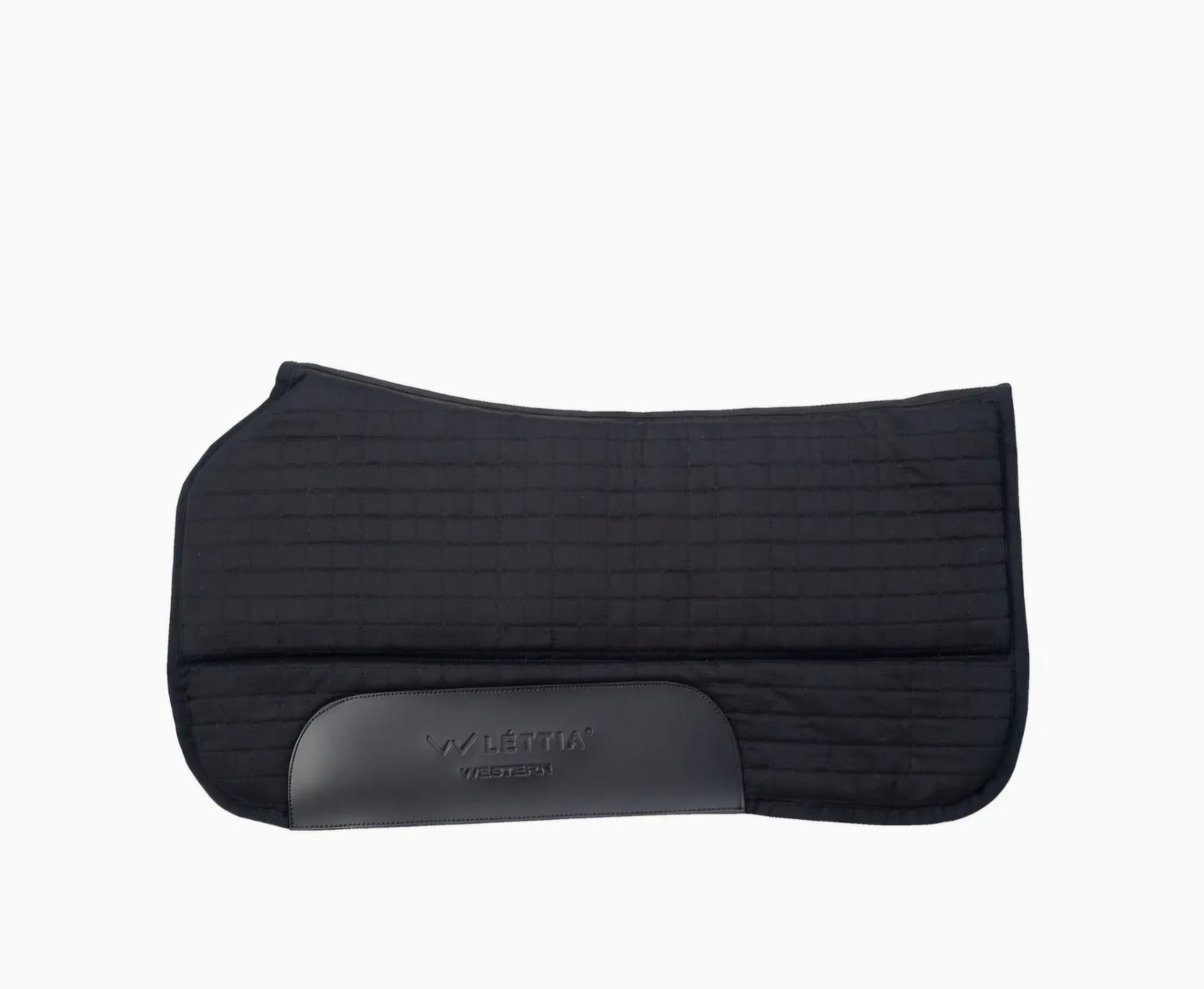 Lettia Western All Purpose Saddle Pad Black