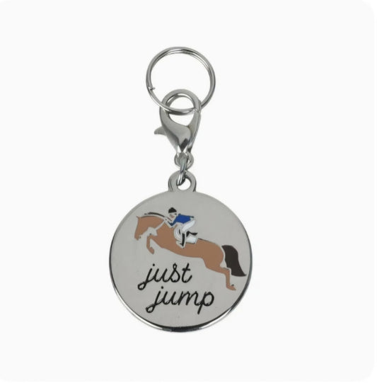Jumping Horse Key Chain
